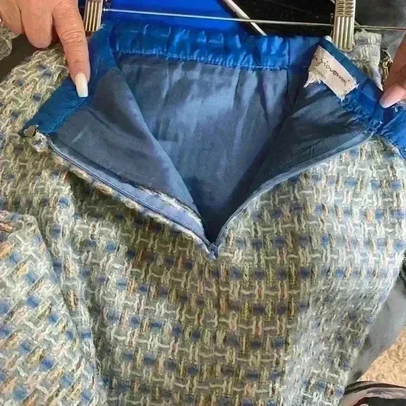 Vintage Jg Jier Giarommi 2 Piece Suit Size 2 - Picture 5 of 11